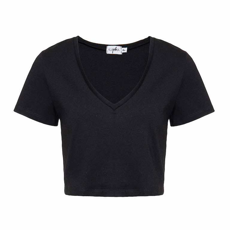 Cropped Barcelona Preto