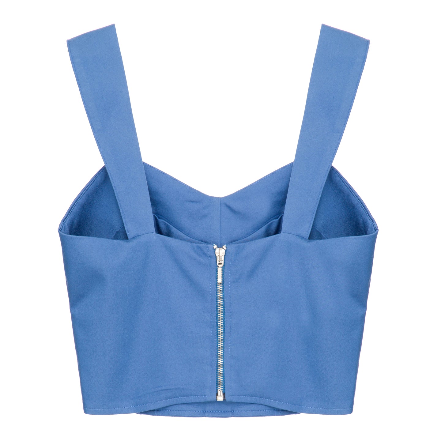 Cropped Denim Azul Claro