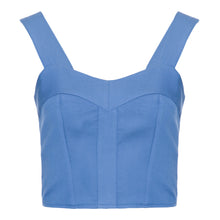 Cropped Denim Azul Claro