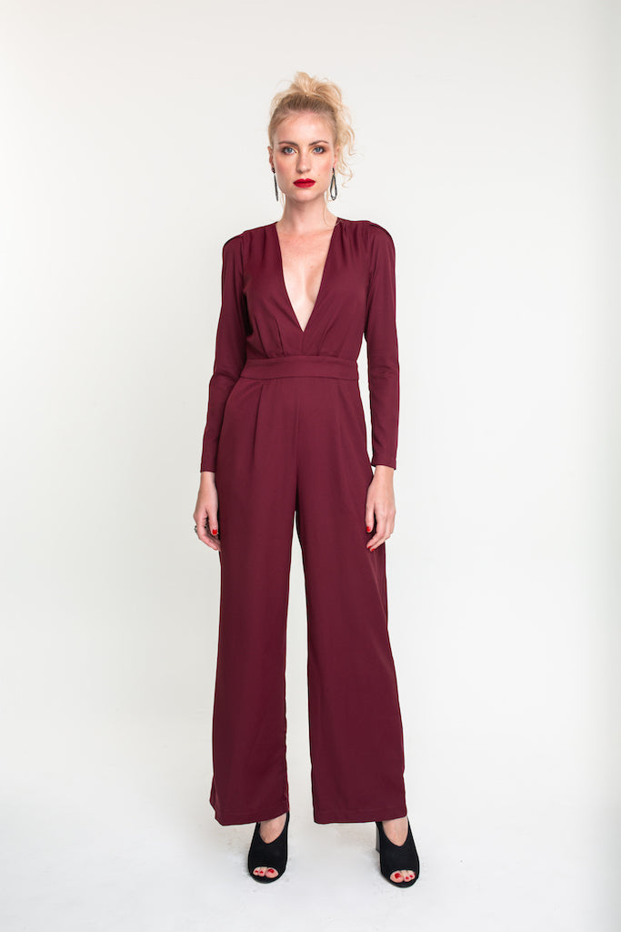 Macacão Lena Bordô