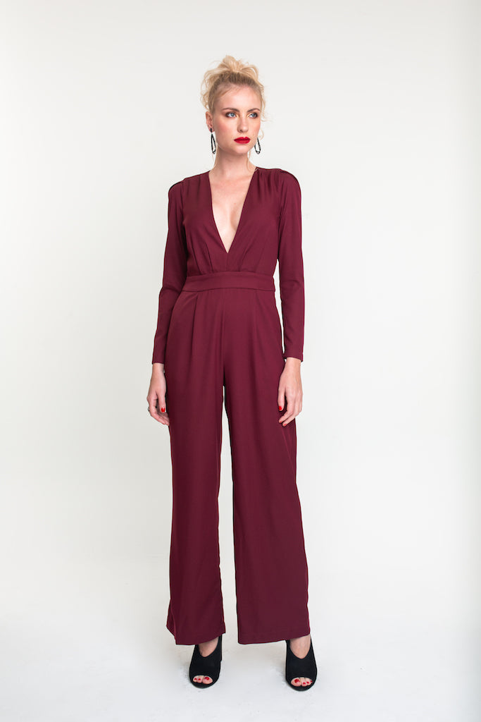 Macacão Lena Bordô