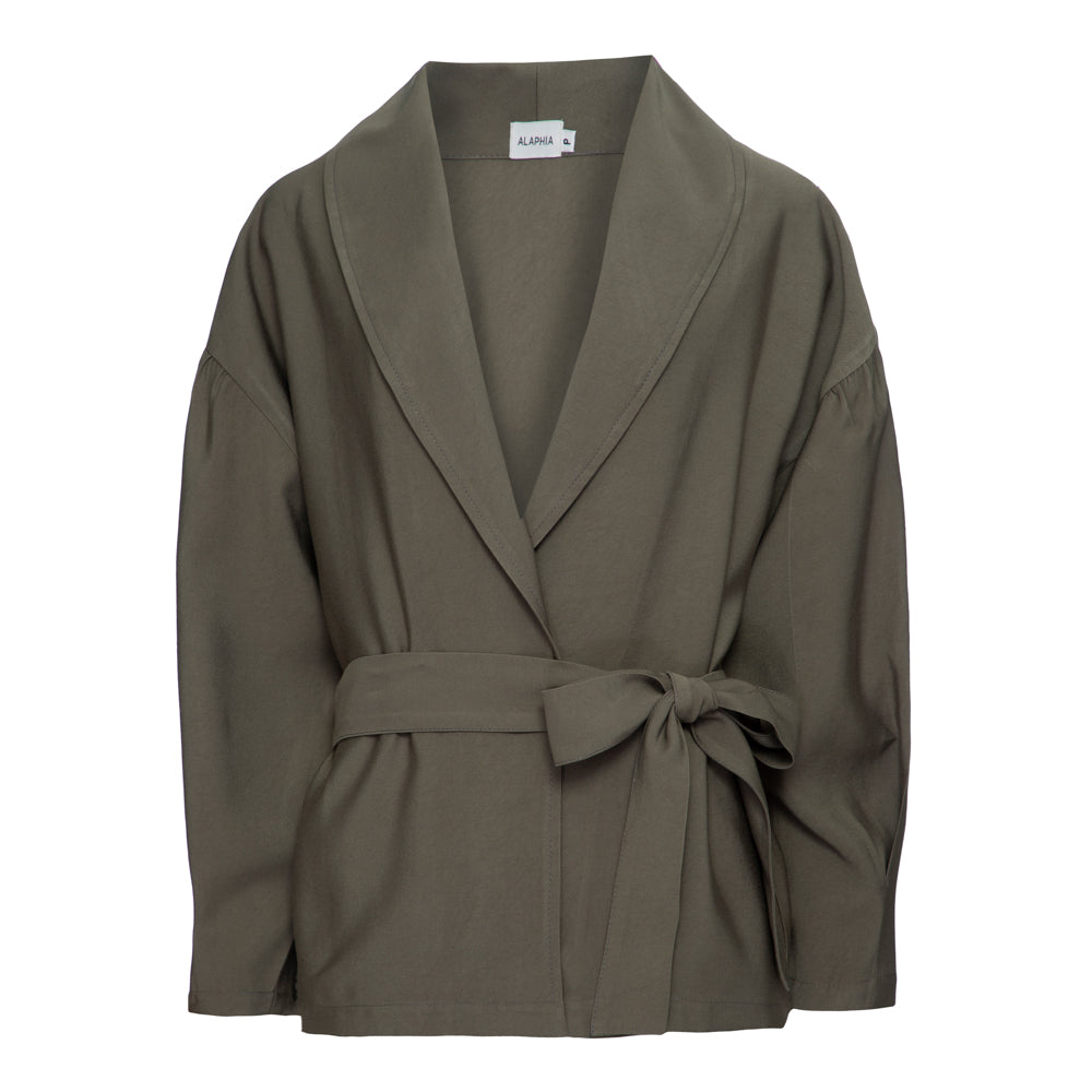 Kimono Cora Verde Militar
