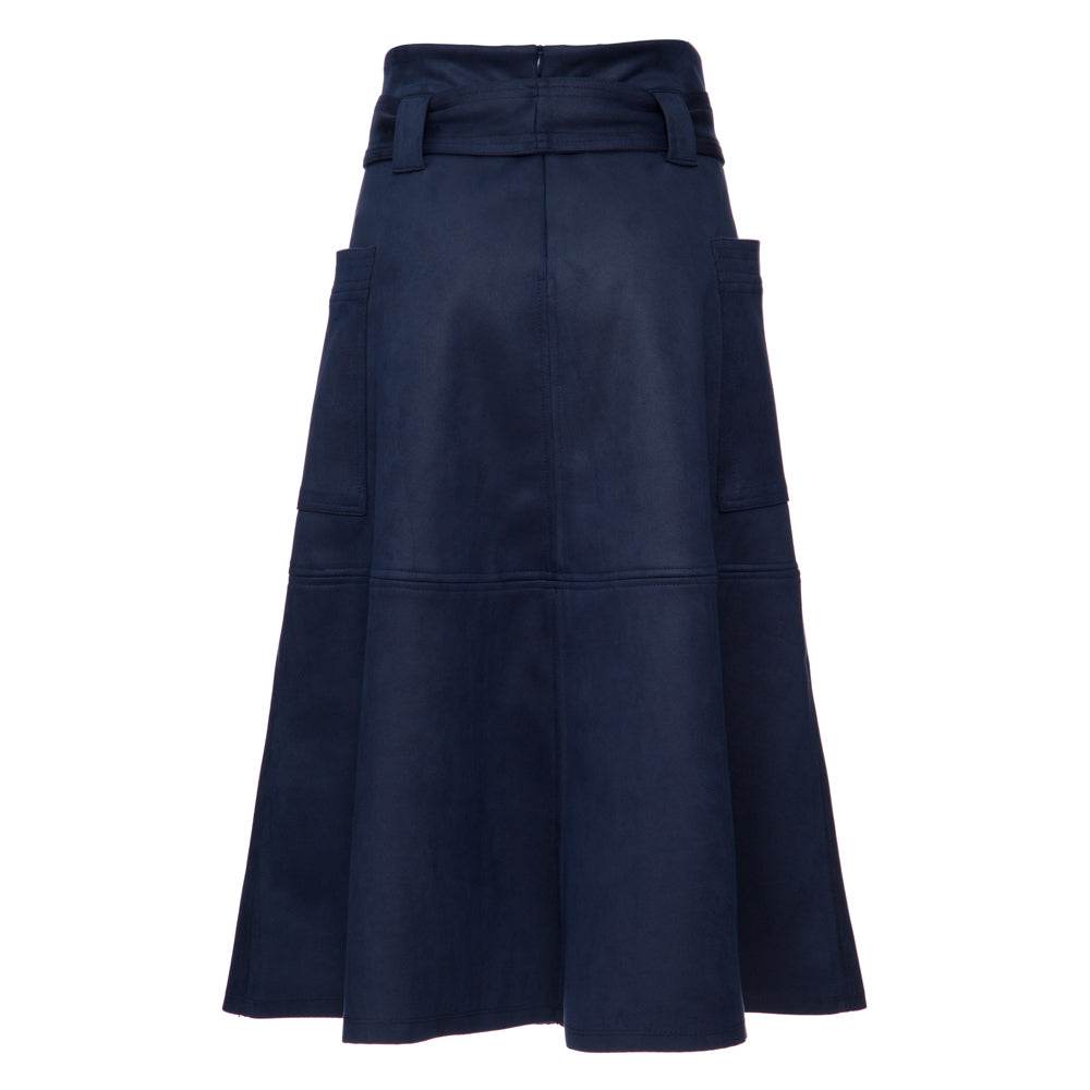 Saia Lorena Azul Marinho