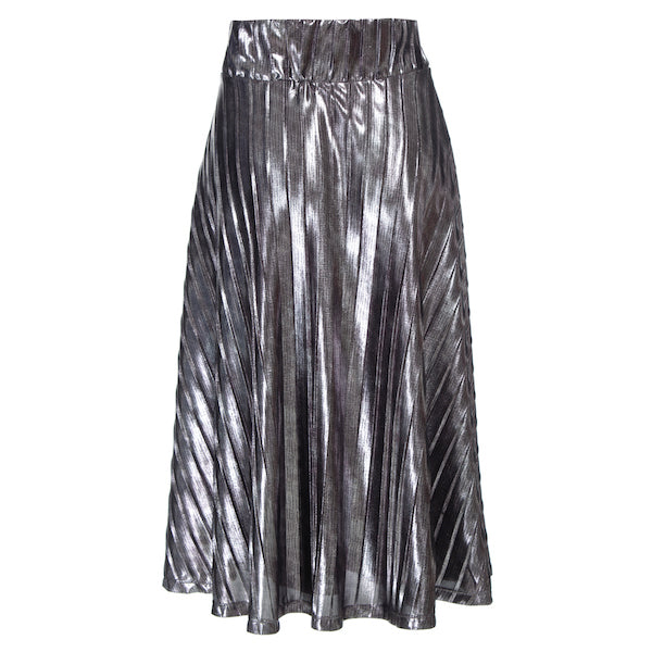 Saia Carrie Preto com Prata