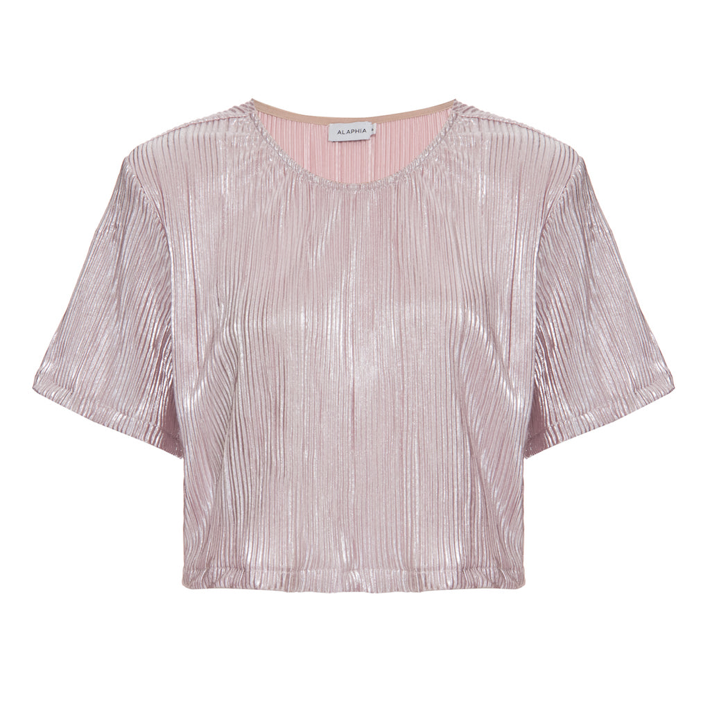 T-shirt Carrie Rosa Metalizado