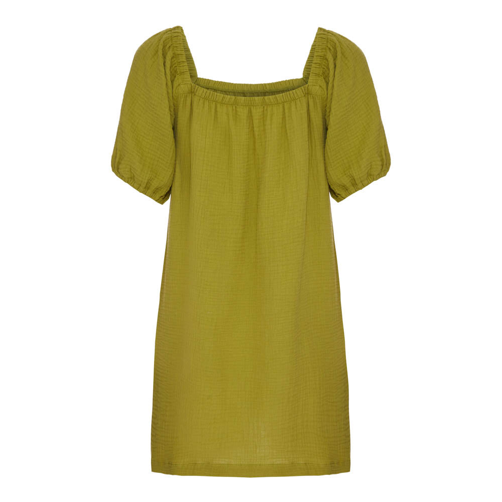 Vestido Cecília Verde Oliva