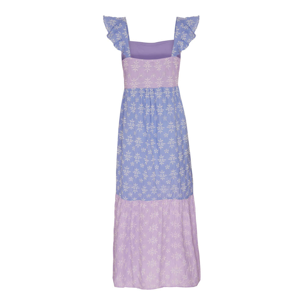 Vestido Nat Lilás e Blue Lilac