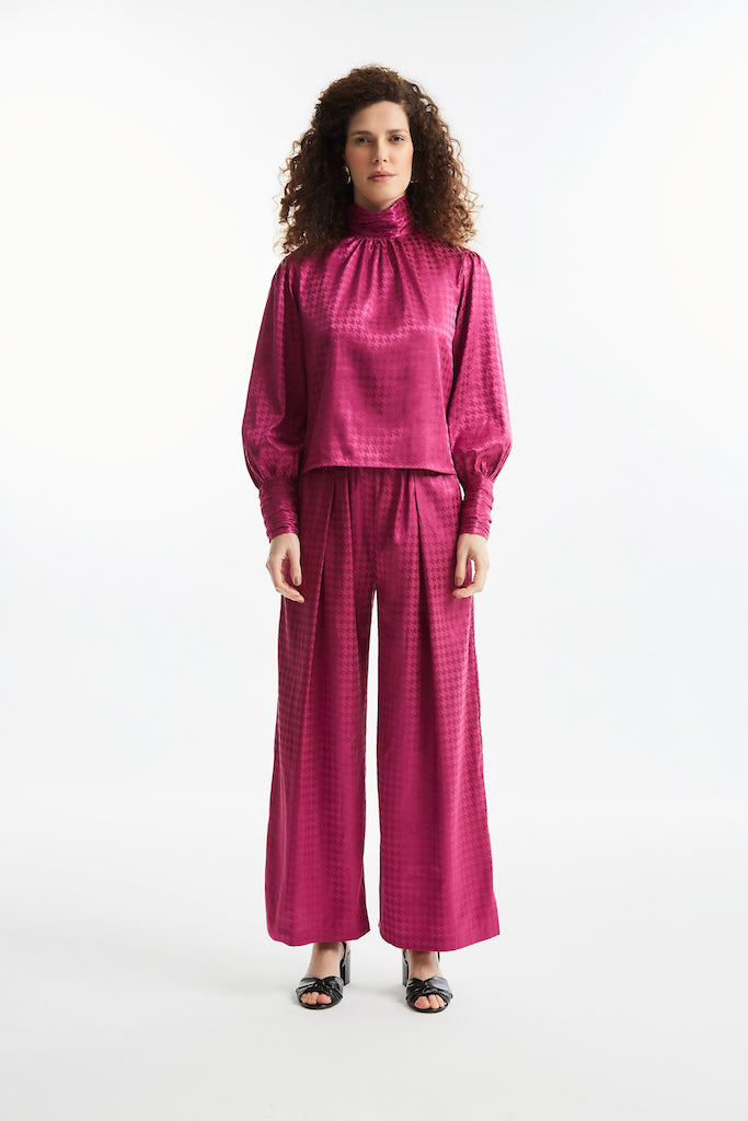 Camisa Luisa Fúcsia